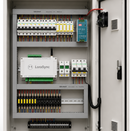 Thiết bị giám sát điều khiển qua Lora