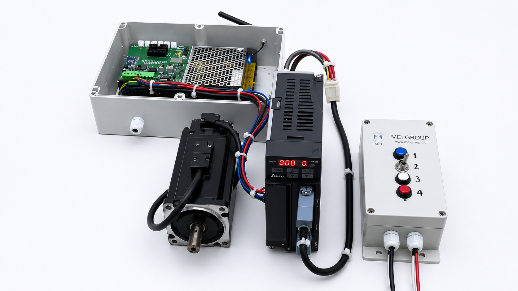 Điều khiển Servo